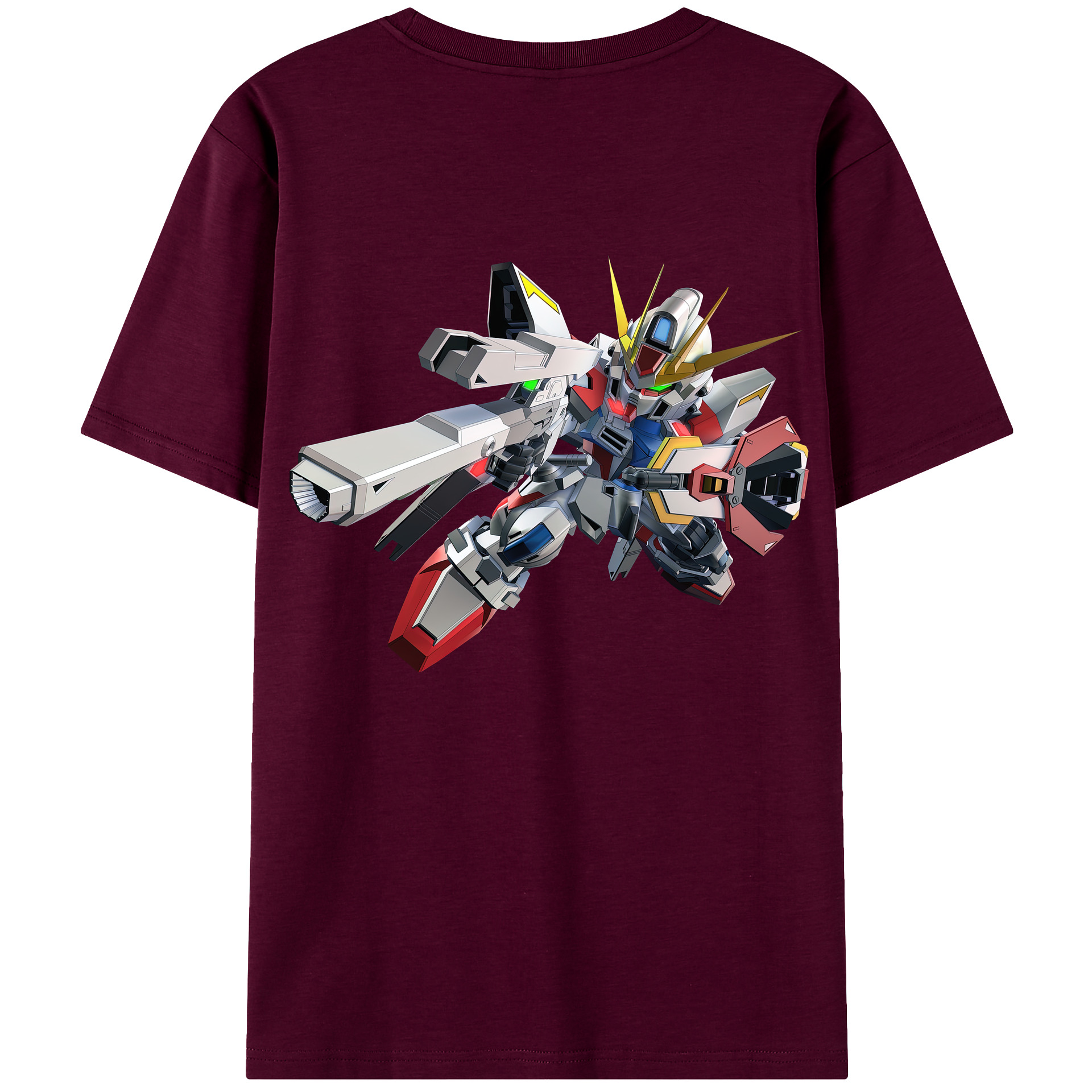 （画像用） 機動戦士ガンダム Mobile Suit Gundam レディース半袖Tシャツ(バックプリント)